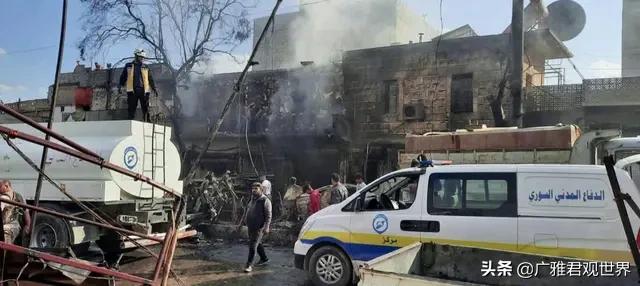 大兵货运司机如何看叙利亚货车当街爆炸，并造成47人死亡呢？