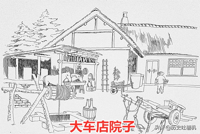 东北快速货运晚清民国时期，在东北风靡一时的“大车店”，是怎样的一个店？