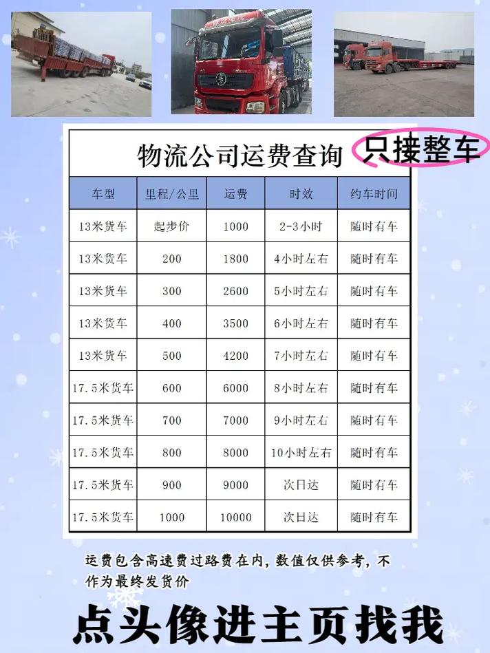 货运收费规定货运收费标准？